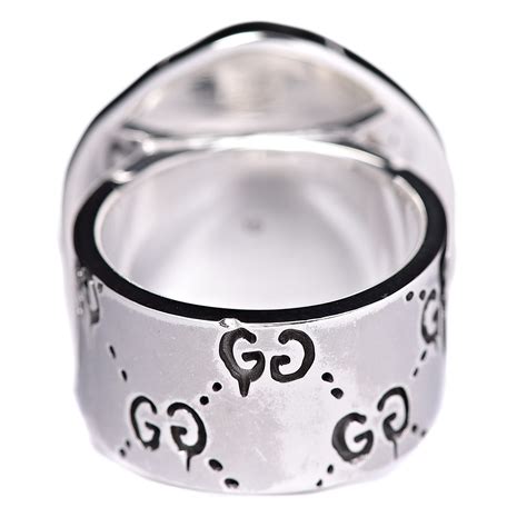 gucci rings for cheap|gucci ghost ring.